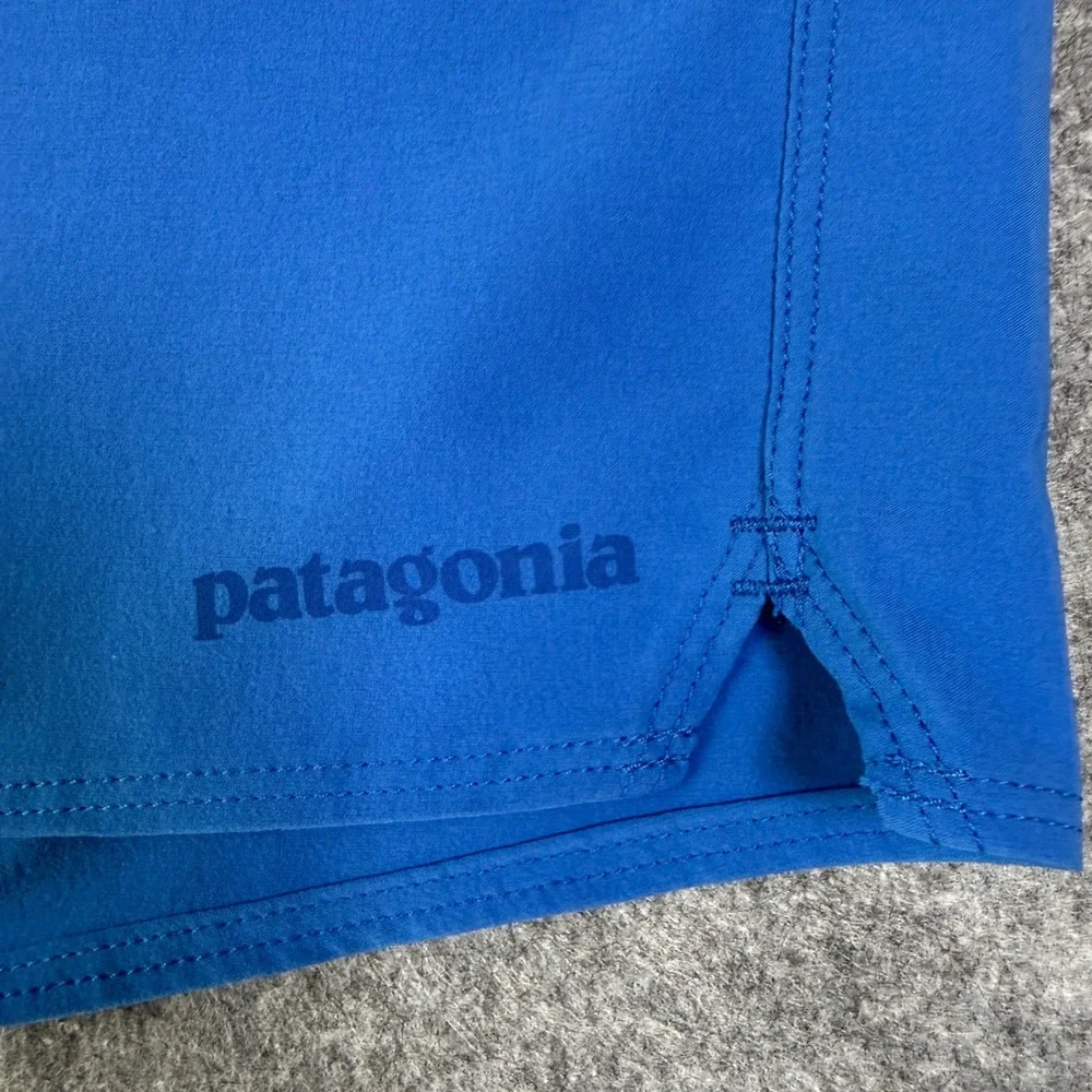 Patagonia Board Shorts Mens 33 Blue Stretch Planing Swim Trunks NEW Without Tags